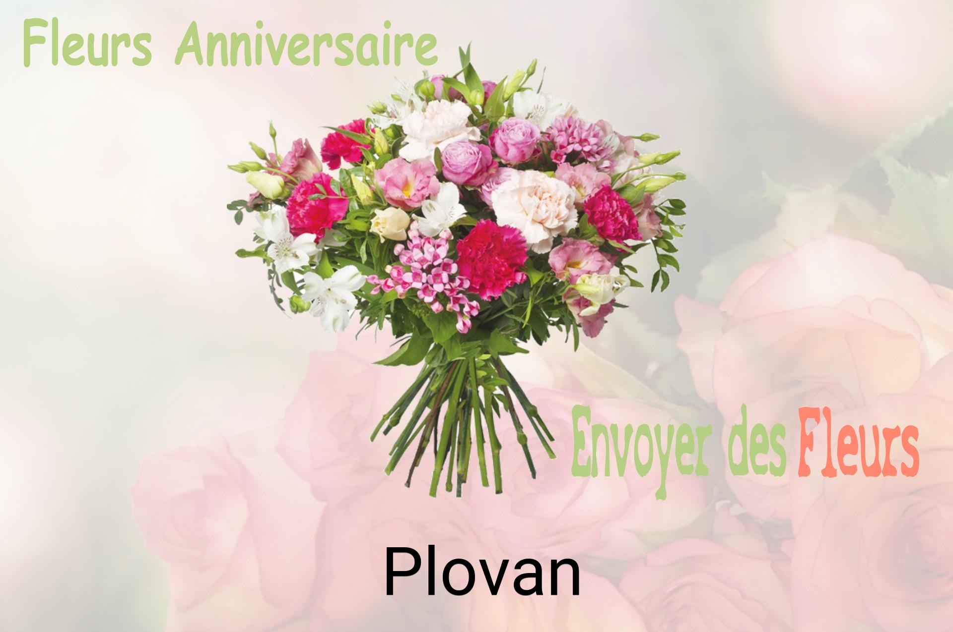 Bouquet de fleurs d’anniversaire livré à Plovan