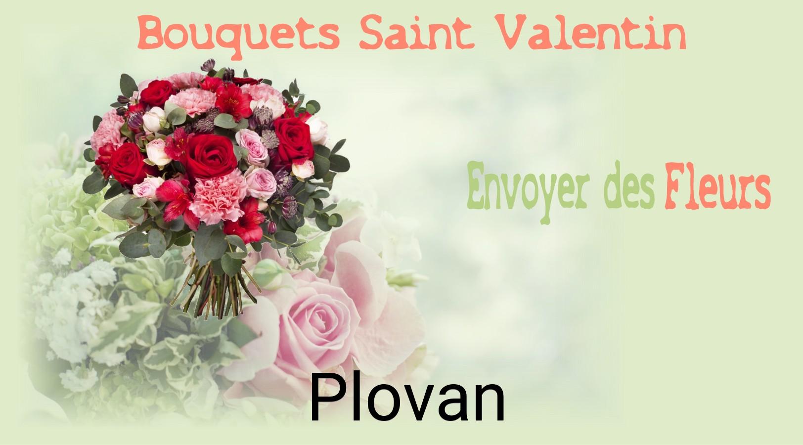 Roses de Saint-Valentin livrées à Plovan